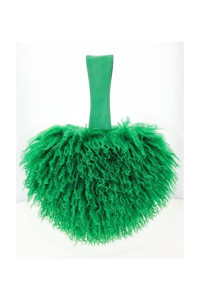 JAYLEY Bamboo Eco Faux Fur Bag