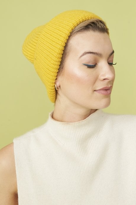 Banana Peel Blend Beanie Hat