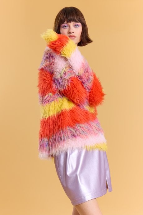 Banana Peel Cashmere Rainbow Jumper