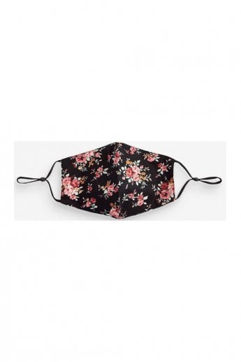 Black Reusable Cotton Fashion Face Mask