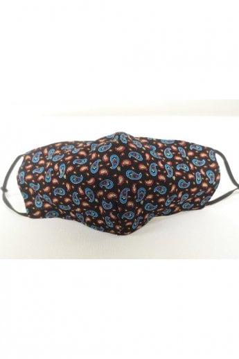 Black Reusable Cotton Fashion Face Mask