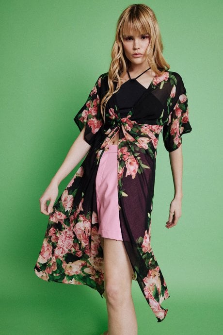 Black Silk Blend Dress
