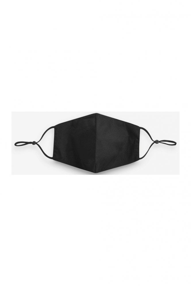 JAYLEY Black Unisex Fashion Face Mask with Filter Pocket
