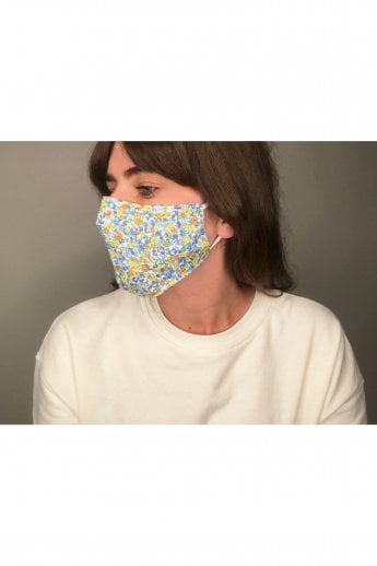 Blue Fashion Face Covering