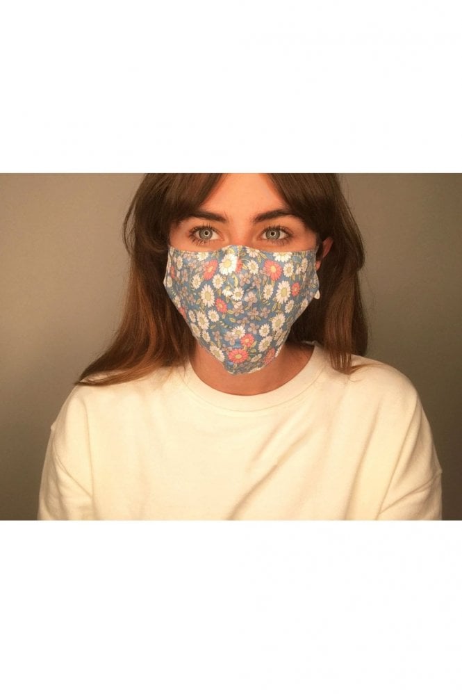 JAYLEY Blue Reusable Fashion Face Mask