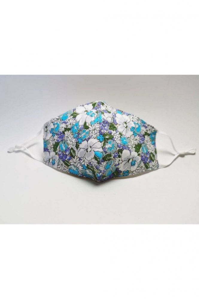 JAYLEY Blue Reusable Fashion Face Mask