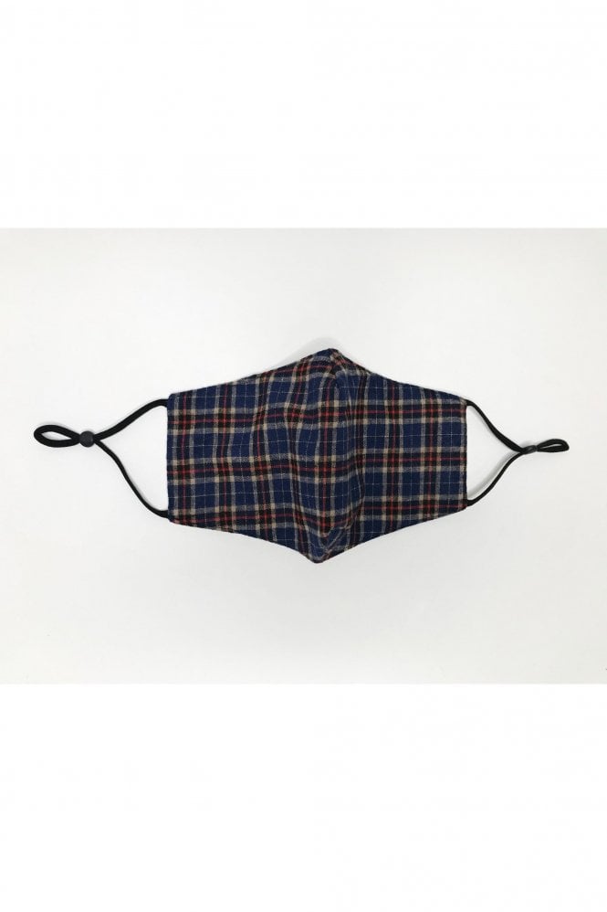 JAYLEY Blue Reusable Fashion Face Mask with Filter Pocket