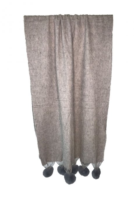 Cashmere and Silk Blend Scarf