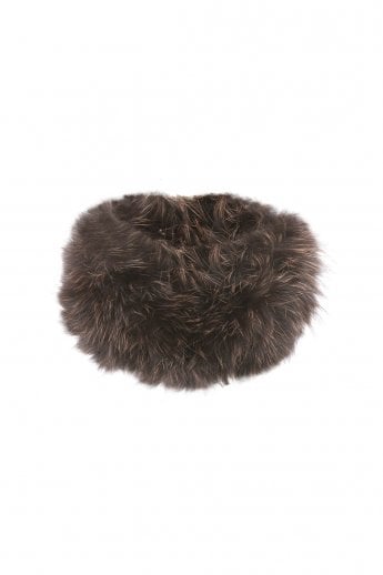 Chocolate Fur Headband