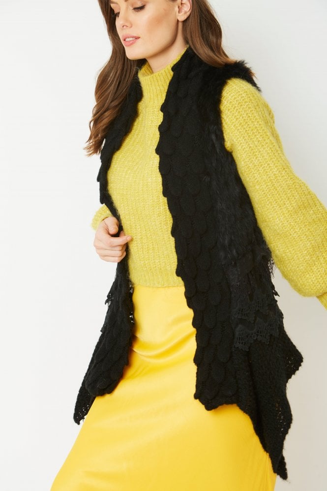 JAYLEY Coney Fur Gilet