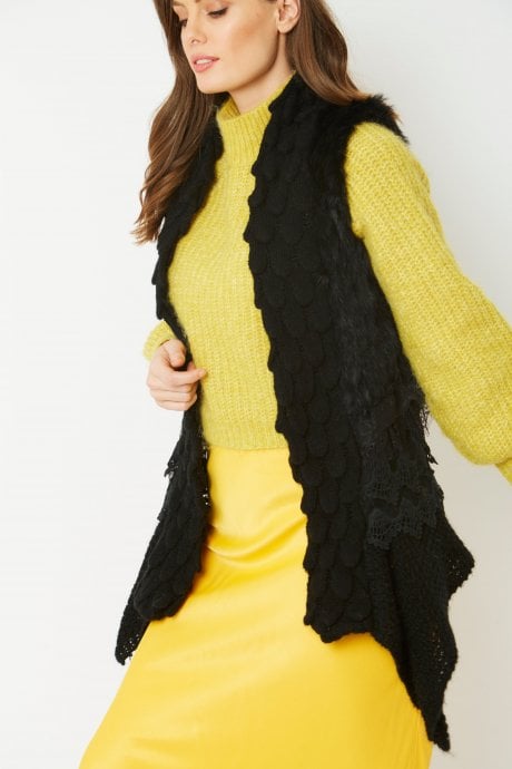 Coney Fur Gilet
