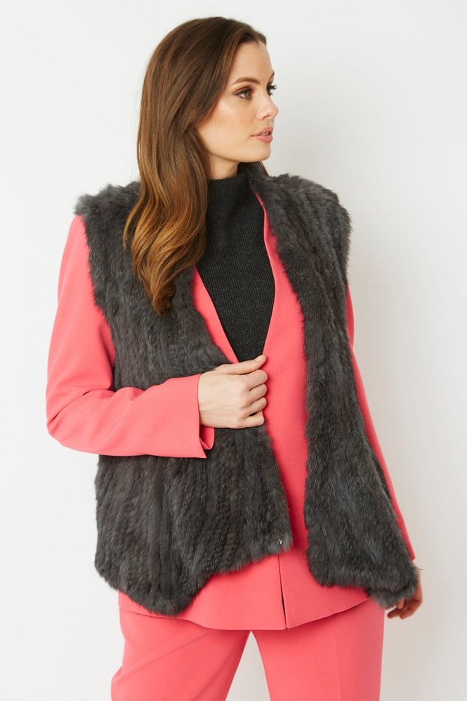 JAYLEY Coney Fur Gilet