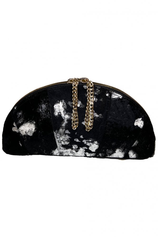 JAYLEY Cow Hide Clutch Bag