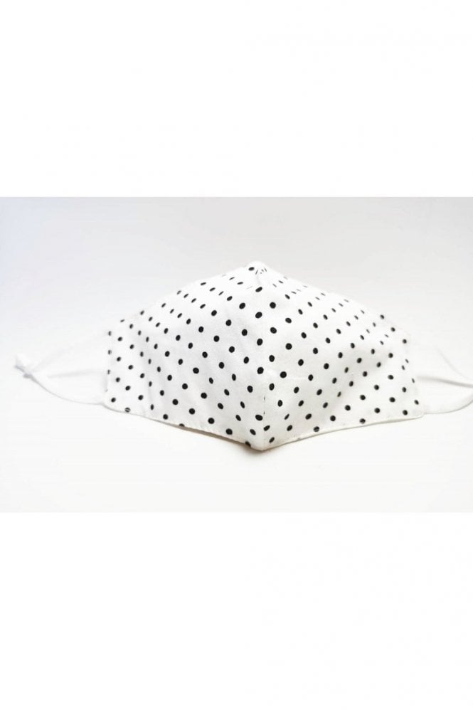 JAYLEY Cream Cotton Fashion Face Mask
