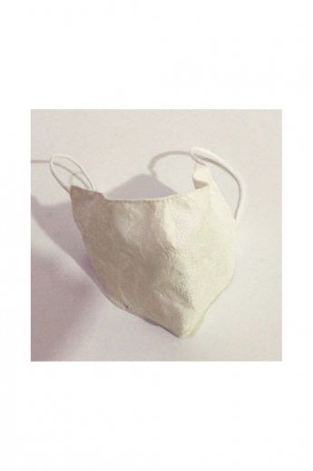 Cream Reusable Lace and Cotton Fashion Face Masks
