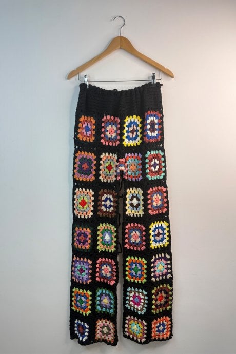 Crochet Flower Trousers 