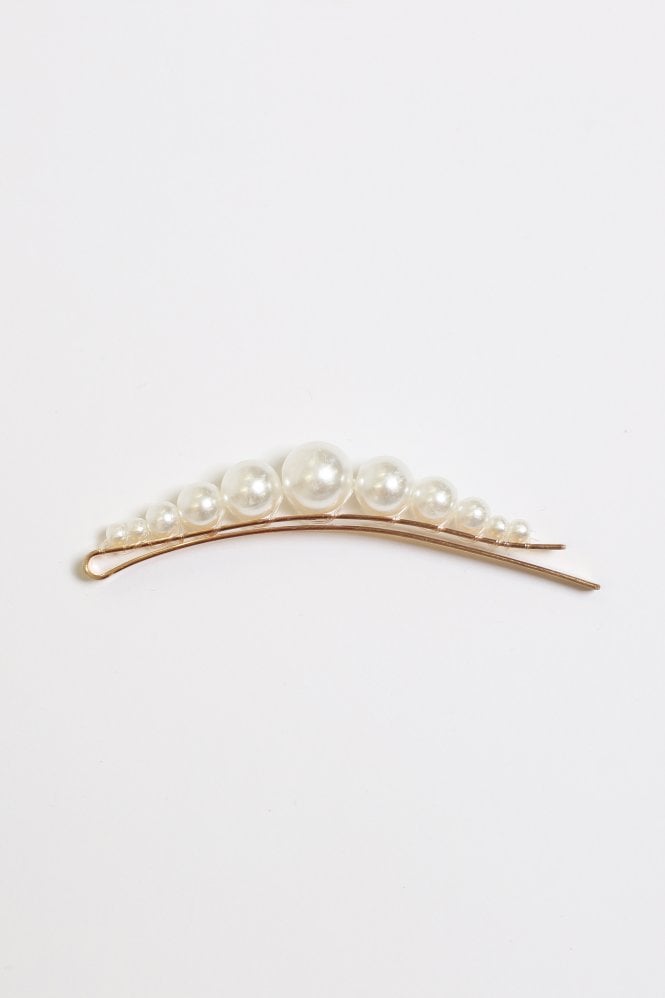 JAYLEY Ella Faux Pearl Slide Clip