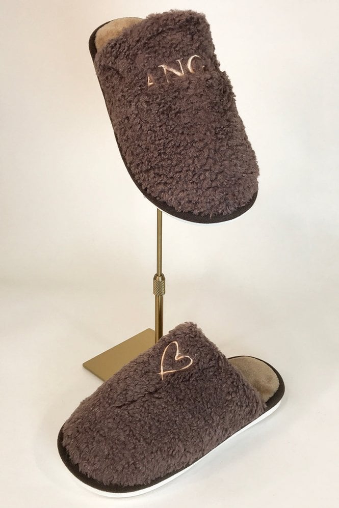 JAYLEY Faux Fur Angel Slippers