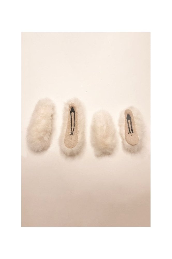 JAYLEY Faux Fur Hair Clip