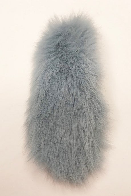 Faux Fur Hair Clip