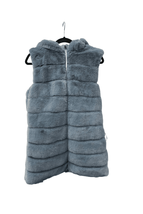 Faux Fur Hooded Gilet