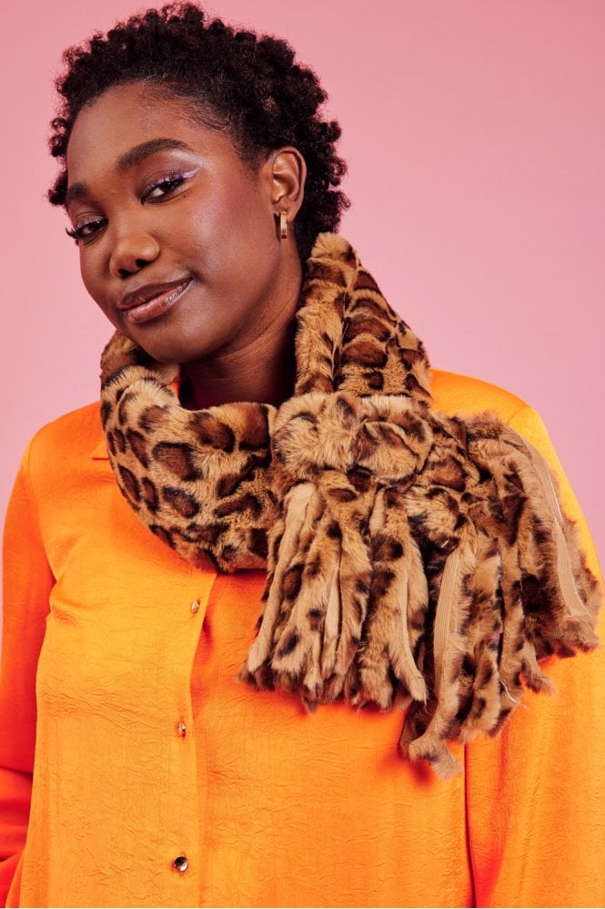 JAYLEY Faux Fur Scarf