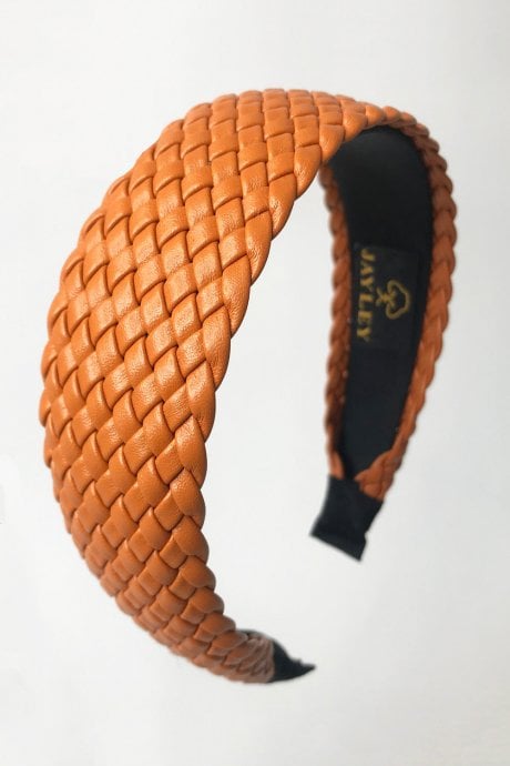 Faux Leather Headband