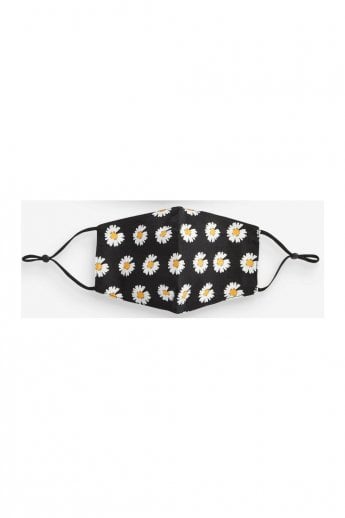 Floral Reusable Fashion Face Mask with Filter Pocket