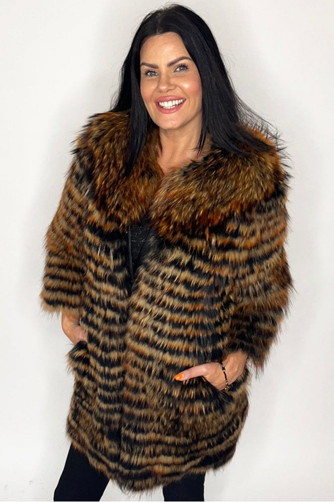 JAYLEY Fox Fur Coat