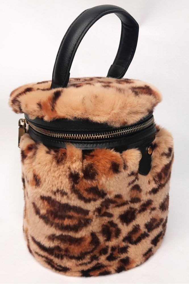 JAYLEY Fox Fur Tote Bag