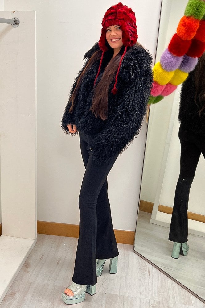 JAYLEY Fur Trapper Hat