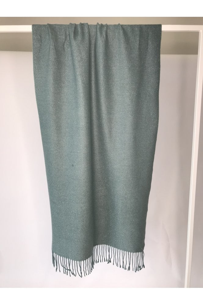 JAYLEY Green Cashmere Blend Wraps