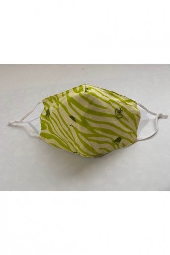 Green Reusable Fashion Face Mask with Filter Pocket