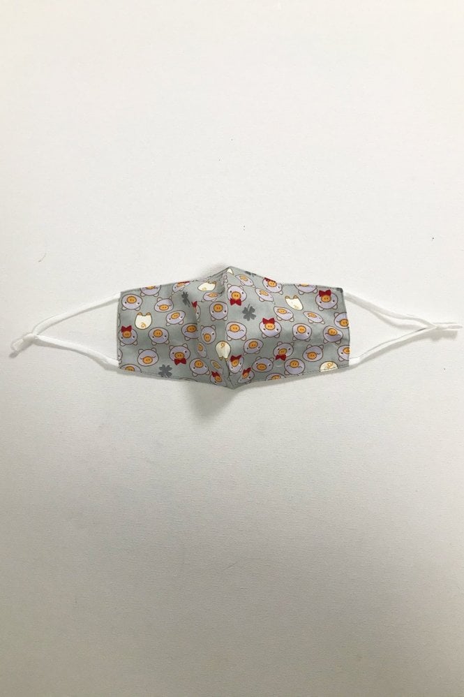 JAYLEY Green Reusable Themed Cotton Fashion Face Mask