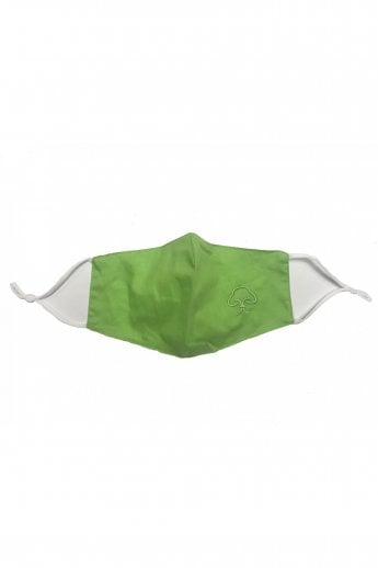 Green Unisex Reusable Fashion Cotton Face Mask with Embroidery