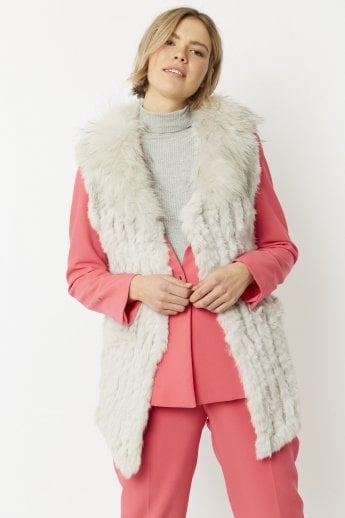 Grey Fox and Coney Fur Gilet