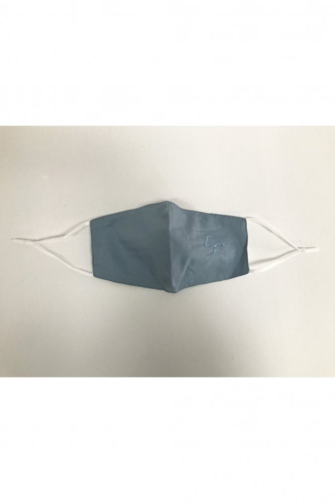 JAYLEY Grey Reusable Cotton Fashion Face Mask with Filter Pocket