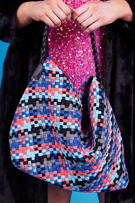 Hand Knitted Eco Leather Sam Bag
