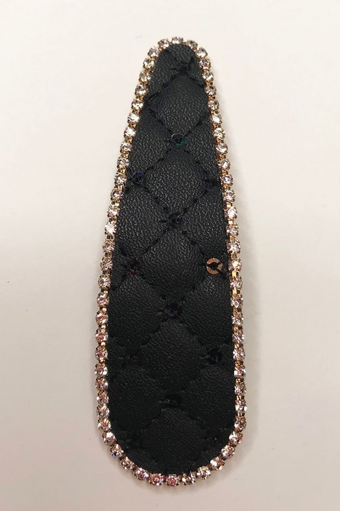 JAYLEY Hand Made Faux Leather Clip