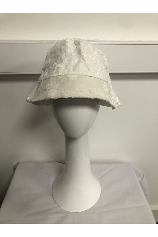 JAYLEY Hand Painted Silk Devore Hat 