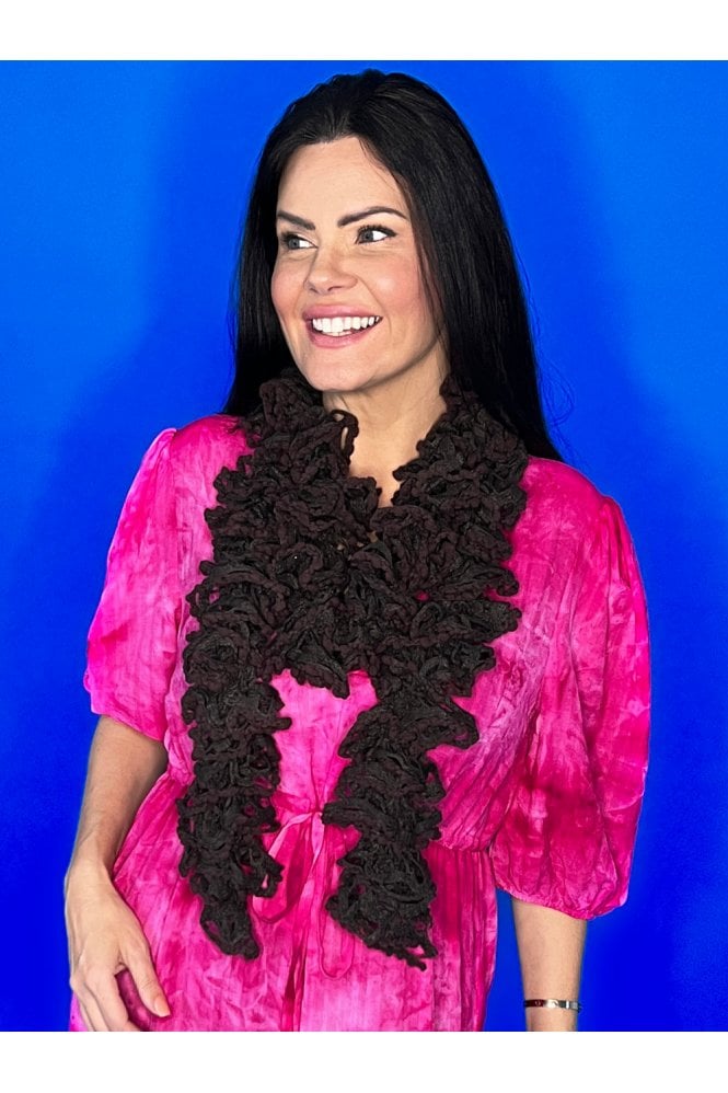 JAYLEY Knitted Lace Scarf
