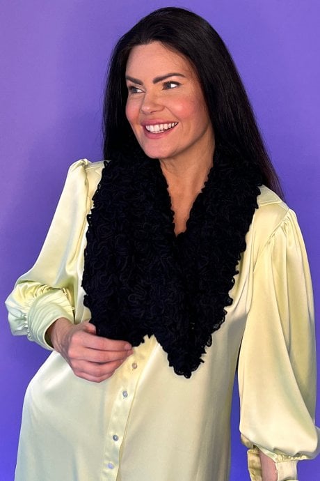 Knitted Lace Scarf