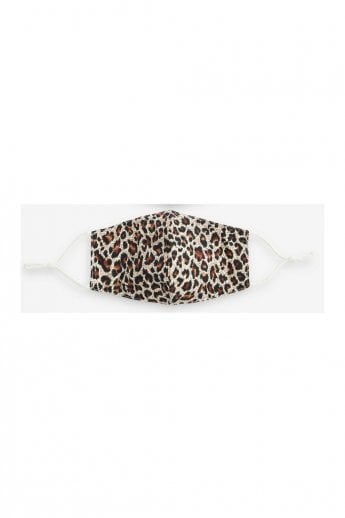 Leopard Print Cotton Fashion Face Mask