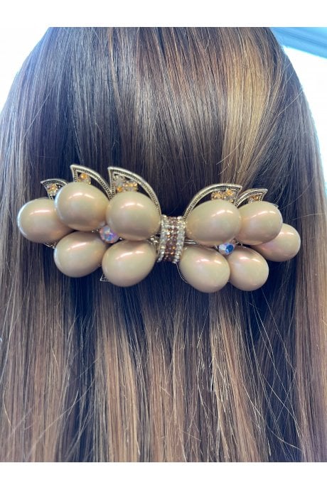 Limited Hand Made Precious Stones Hair Clip