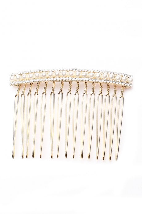 Lola Star Pearl Hair Comb Slide