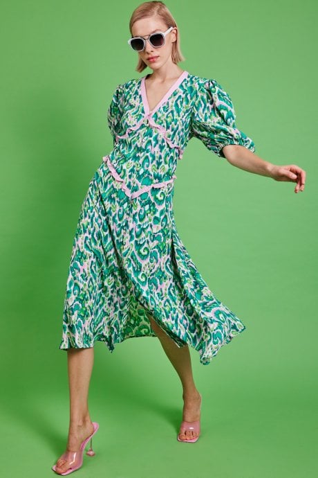 Maxi Ruffle Dress