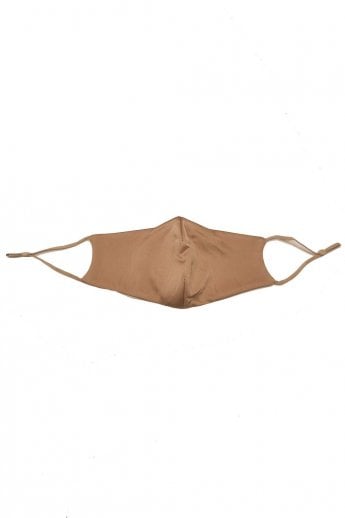 Mocha Mulberry Silk Face Mask