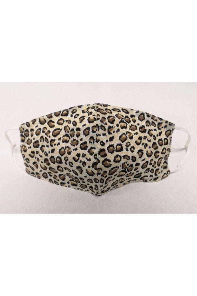 JAYLEY Mocha Reusable Cotton Fashion Face Mask with Filter Pocket