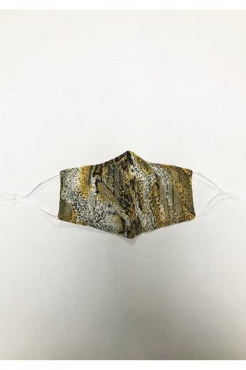 Mocha Silk Reusable Fashion Face Mask