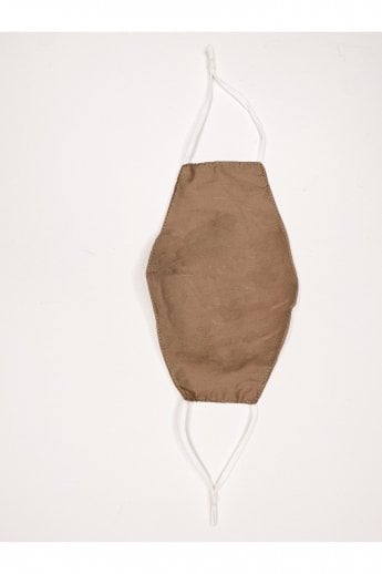 Mocha Unisex Block Colour Fashion Cotton Face Mask